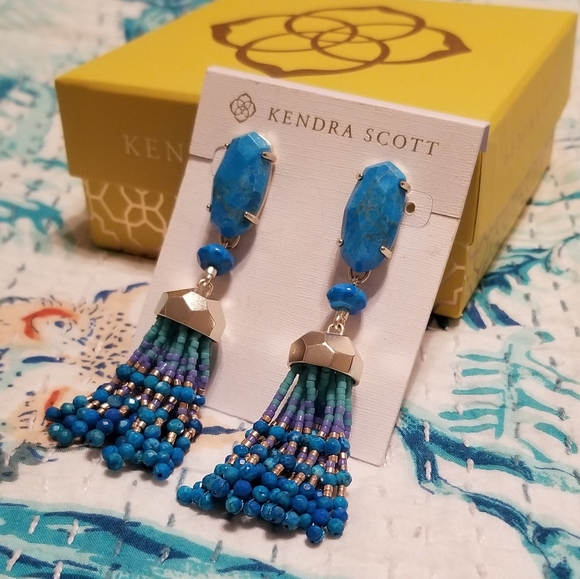 Kendra Scott Jewelry - 💖2x HP💖 Kendra Scott Dove Tassel Earrings